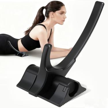 Imagem de Gancho de quadril, flexor de quadril e ferramenta de liberação de psoas, ferramenta de liberação de gancho de quadril ilíaco, dispositivo massageador de tecido profundo, dor no ponto de gatilho