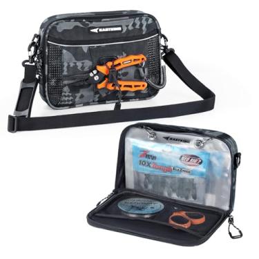 Imagem de KastKing Bolsa De Isca Removível Baitspace – Mangas Grandes E Transparentes, Tecido 900D Durável Resistente À Água, Armazenamento Plástico Macio Para Anzóis, Chumbadas Acessórios Pesca