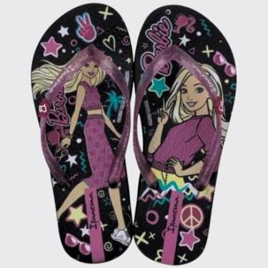 Imagem de Chinelo de Dedo Infantil Meninas Ipanema Barbie Meu Encanto I-Feminino