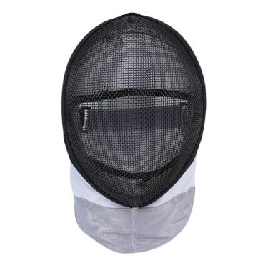 Imagem de RiToEasysports Máscara de Esgrima, Máscara de Capacete de Esgrima CE 350N Certificada Com Design de Malha de Metal Forro Removível para Proteção do Queixo do Rosto e Pescoço (XS)