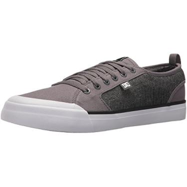 Imagem de DC Tênis de skate masculino Evan Smith TX SE, Cinza/preto, 9