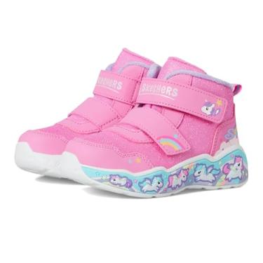 Imagem de Skechers Tênis feminino Play Scene-Cozy Theme 303163n (infantil), Rosa/Multi, 22