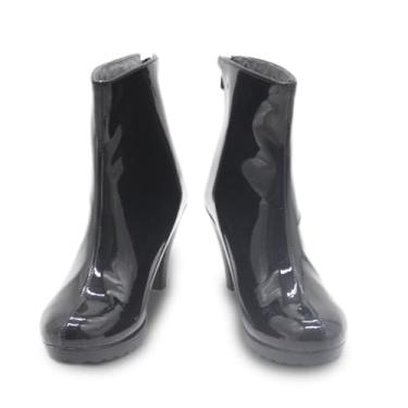 Imagem de COSGOGO New Robin Sapatos Cosplay Preto Salto Alto para Game Honkai: Star Rail Anime Sapatos para Convenções e Halloween Tamanho Feminino Masculino, Multi, 42