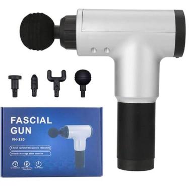 Imagem de Massage Gun Recarregável Sem Fio Para Uso Profissional - GBG STORE