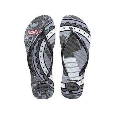 Imagem de SANDALIAS HAVAIANAS SLIM MARVEL n° 41/42 CINZA ACO