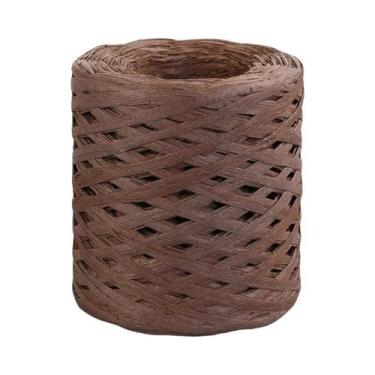 Imagem de Fio de Ráfia Natural 200m - Para Tricô, Crochê e Artesanato (Verão 202