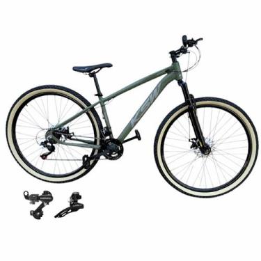 Imagem de Bicicleta Ksw Xlt Aro 29 21v Freios Mecanico Cambios Dainteiro e Trase