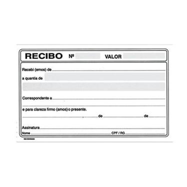 Imagem de Recibo Comercial Sem Canhoto 50 Folhas São Domingos - SAO DOMINGOS