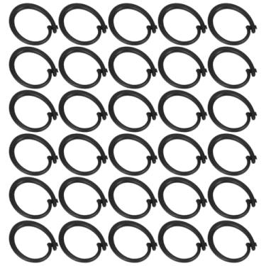 Imagem de ifundom 30 ganchos de cortina de gazebo clipes de plástico resistentes ao clima para pendurar cortinas de para-sol e toldos para acampamento ao ar livre e acessórios de barraca