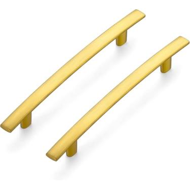 Imagem de Ravinte Pacote com 60 puxadores curvos de 19 cm para armário de cozinha, puxadores de armário de gaveta, orifício central de 12 cm