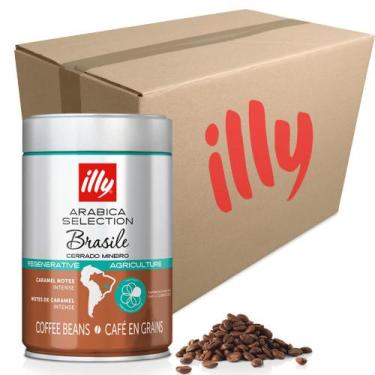 Imagem de Café em Grãos Illy Brasile Cerrado Mineiro Kit 6 Latas 250g - Illy Caf