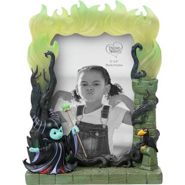 Imagem de Precious Moments Porta-retrato Malévola | Moldura incrivelmente fabulosa de resina/vidro da Malévola da Disney | Decoração de casa Disney | Foto de 10 x 15 cm