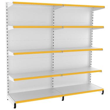 Imagem de Gôndola Parede Prateleira Lateral 1 Inicial + 1 Continuação