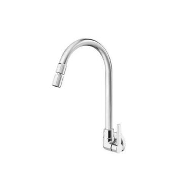 Imagem de Torneira Cozinha Parede Docol Bica Alta - Gali  801406, Cromado