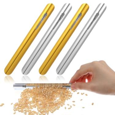 Imagem de Guduling 4 peças de triturador de mesa para servidores, vassoura de triturador de mesa, trituradores de aço inoxidável para toalha de mesa em restaurantes e casas, garçons, acessórios de ferramentas