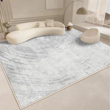Imagem de Linha de decoração para sala de estar, tapetes macios e fofos para quarto, tapete de pelúcia abstrato, tapete grosso para casa (200x250cm/K)