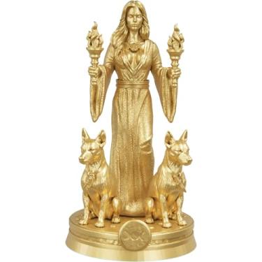 Imagem de Estátua Hecate - Deusa grega - Versão 9 (Ouro)