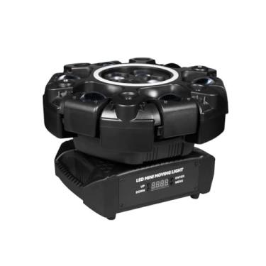 Imagem de Luz de Efeito Strobe Feixe Móvel 4 em 1 LED 150W com Controle Remoto DMX512 Palco DJ Disco Festa