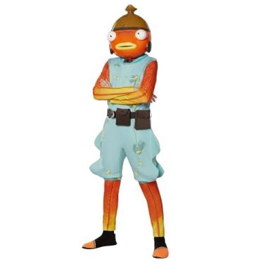 Imagem de InSpirit Designs Fortnite Fishstick Youth Costume Orange, M
