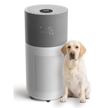 Imagem de CleanForce Rainbow Air Purifier for Home Large Room - Asthma&Allergy Friendly Certified, up to 2550sqft, 99.99% Efficient Allergen, Smart Control with Monitor, Perfect for Allergy, Asthma, Pet Owners