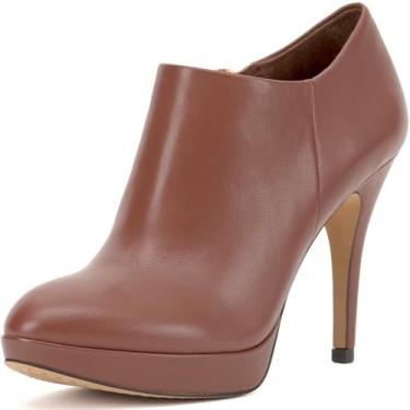 Imagem de Vince Camuto Botas Elvin Femininas no Tornozelo, Chocolate, 6.5