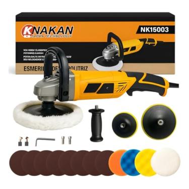 Imagem de Politriz Lixadeira Polidor Automotivo 1200W Multifunções 7 Polegadas 2 em 1 (110 Volts)