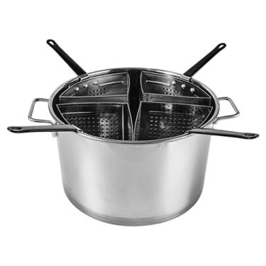 Imagem de Ｂｅｓｇａ Conjunto de inserção para cozimento de massas, utensílios de cozinha multipotes, à ferrugem, economizando espaço para vegetais,