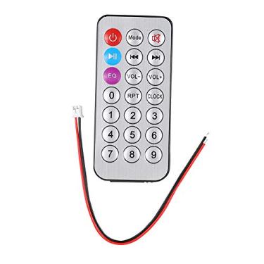 Imagem de SUNGOOYUE Alto-falante Crystal Com Controle Remoto, Alto-falantes Duplos de 3 W, Material ABS, Design Translúcido, Suporte para Cartão TF, Opções de Cores Transparentes Cinza Azul (#13)