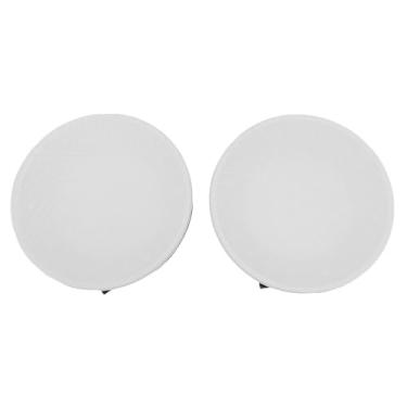 Imagem de Jiawu Tampa da Grade do Alto-falante de Metal Magnética Longa Duração Grade Guarda para Instalações de Parede e Teto do Escritório Em Casa Conjunto Branco de 2