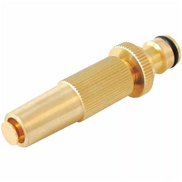 Imagem de Esguicho ajustável em bronze para mangueira