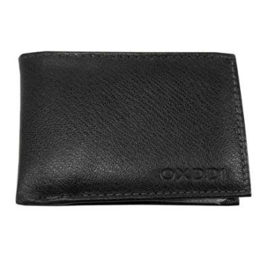 Imagem de Carteira Oxddi Couro Masculina - Preto ÚNICO-Masculino