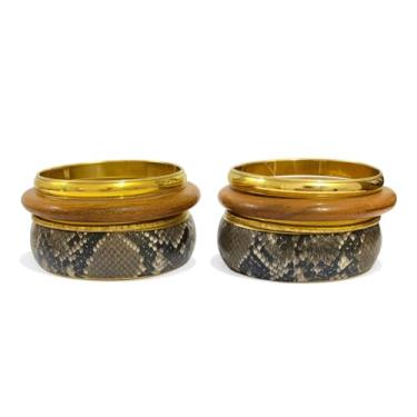 Imagem de SHAFA IMPEX Pulseira vintage de resina acrílica grossa, padrão geométrico colorido, joia de declaração larga para mulheres, acabamento multicolorido semelhante a vidro, Small, Acrílico, Sem Pedra