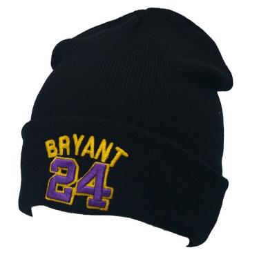Imagem de Chapéu de malha Kobe Bryant 24 bordado preto anime unissex