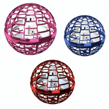 Imagem de Bola Voadora Fly Infantil Com Led E Sensor - Jogo Colorido E Mágico - 