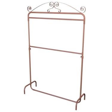 Imagem de Arara Desfile Vintage Dupla 1,20m (ROSE)