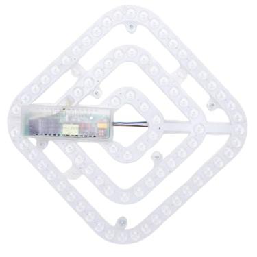 Imagem de Hyuduo 40w LED Teto do Ventilador LEVA Painel de Substituição de Retrofit Kit 3 Temperatura de Cor Ajustável para a Cozinha da Sala de Estar do Quarto Com Lisca estável- Iluminação