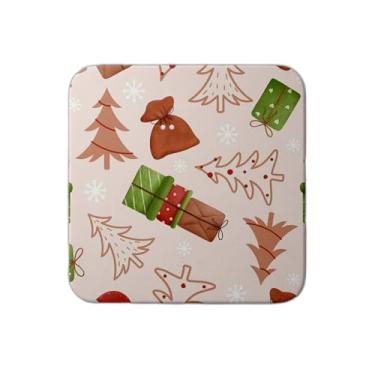 Imagem de Ladrilho Decorativo de Cerâmica Inverno Alegre e Natal 30x30cm