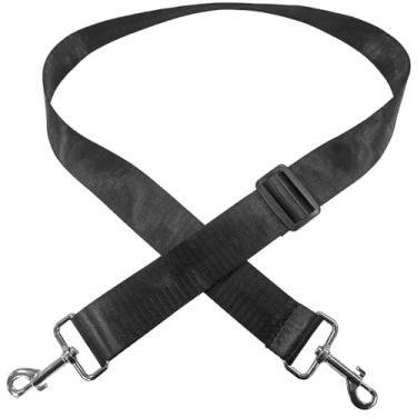 Imagem de Vivifying Cinto de assento de carro de substituição ajustável, alça de nylon para encosto de cabeça de 66 a 118 cm com fivela de liga de zinco, acessório universal para assento de carro para cães e