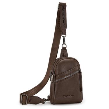 Imagem de Bolso Montaña Oeste MWC-3351CM de Cuero PU Pequeño de Bandolera - Mont