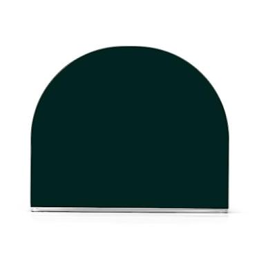 Imagem de Porta-guardanapos de acrílico verde preto, suporte de guardanapo de toalha em forma de U, dispensador de guardanapos para banheiro, suporte de toalha de mão de papel