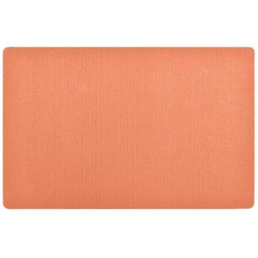 Imagem de TSENQUE Tapetes de porta laranja coral personalizados capachos bonitos para ambientes externos, tapete de Halloween antiderrapante, entrada externa, 81 cm x 50 cm