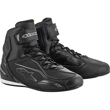 Imagem de Alpinestars Tênis de motocicleta unissex Nc, Preto/Gunmetal/Diva Pink, 6 Women/6 Men