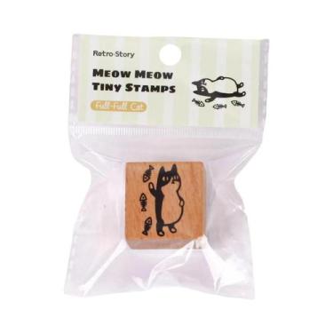 Imagem de Conjunto De Carimbos De Alfabeto De Borracha Vintage Em Madeira Para C