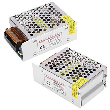 Imagem de FTVOGUE Driver de Fonte de Alimentação do Interruptor, Transformador Regulador de Tensão DC12V, para Barra de Luz de Tela LED, Adaptador de Alimentação DC12V, Liga de Alumínio para Serviços Pesados,