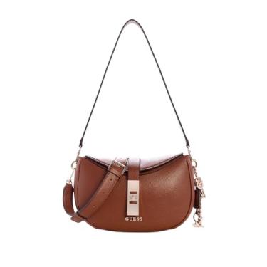 Imagem de GUESS Brooke Bolsa de ombro, conhaque