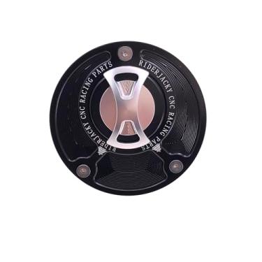 Imagem de Riderjacky Compatível com tampa de combustível sem chave para tanque de combustível Yamaha YZF-R1M 2015-25, FZR600 1986-2001, YZF-R7 21-25, YZF 600R Thundercat 95-07, YZF R15 V3 17-19, MT09 FJ09 FJ-09