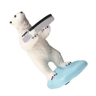 Imagem de GLOGLOW Outras Necessidades Diárias Domésticas Expositor, Design Decorativo de Personagem de Desenho Animado, Armazenamento Multifuncional de Joias para Casa e Escritório Relógio de Resina Feito à