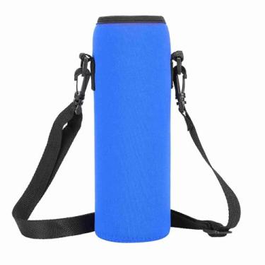 Imagem de SPYMINNPOO Bolsa Tipo Estilingue para Garrafa de água, Suporte de Neoprene à Prova de Queimaduras para Atividades Ao Ar Livre, Capa Térmica Com Alça para Viagens (#3)