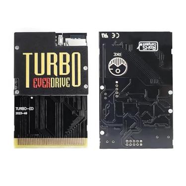 Imagem de Tangxi Cartão de Cartucho de Jogo 1000 Em 1 para PC Engine e Console TurboGrafx-16, Cartão de Console de Jogo de Tabuleiro Dourado Preto Com Cartão de Memória 8G