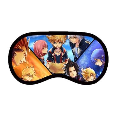 Imagem de Máscara para dormir Kingdoms Hearts Anime Neoprene 19,5x10cm - Yiweisa